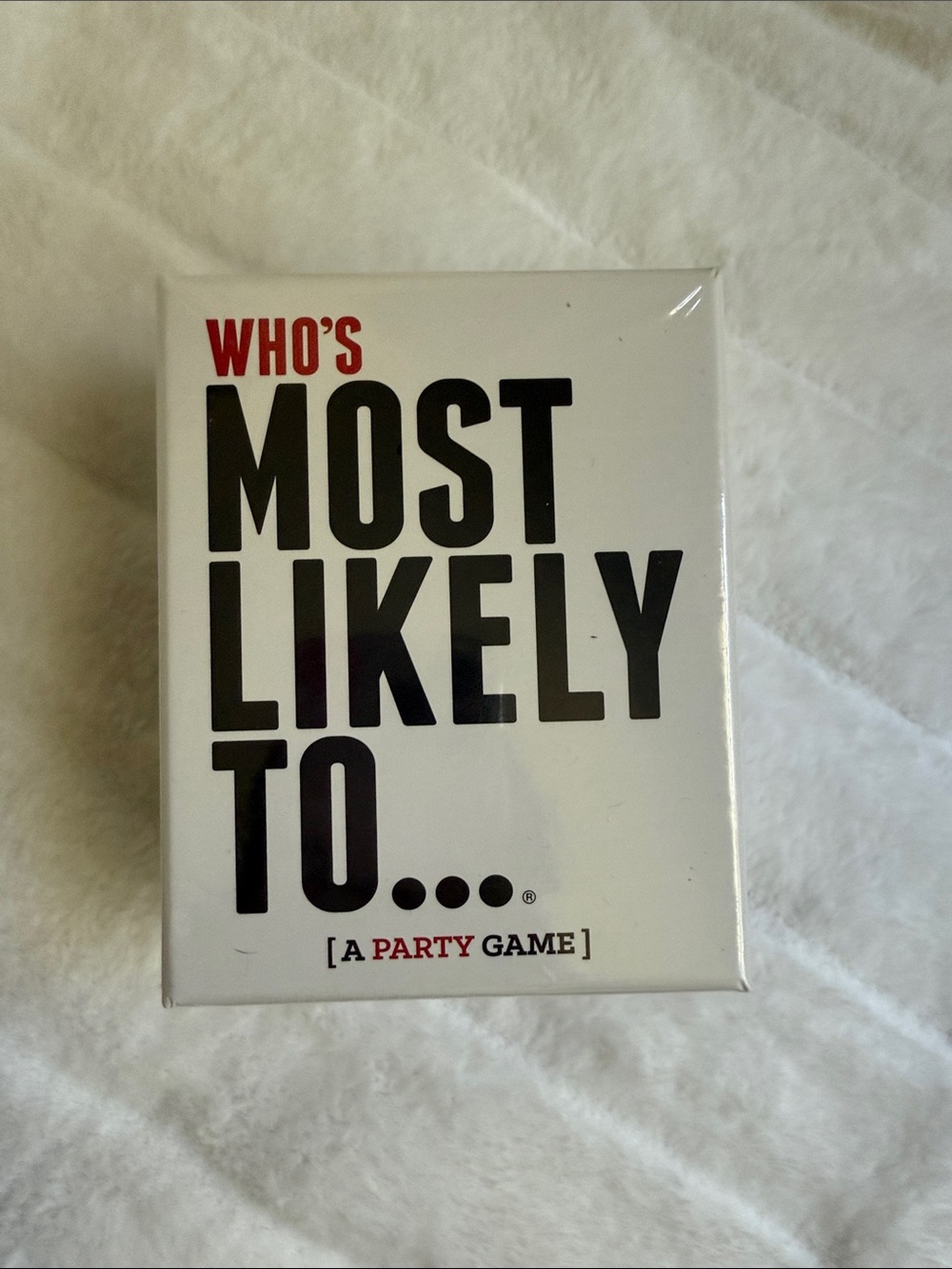 Who's Most Likely To... Party Game